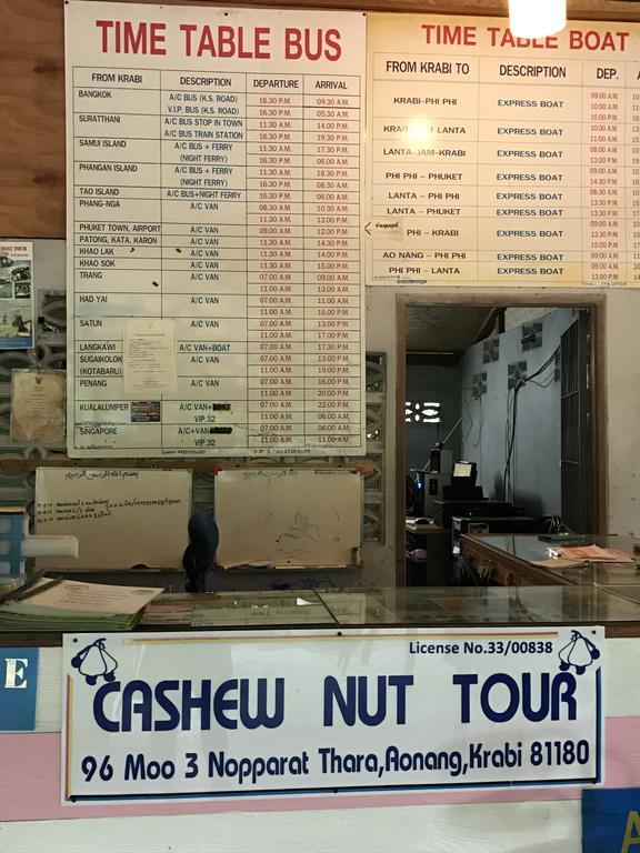 Hotel Cashew Nut Bungalows Ao Nang Exteriér fotografie